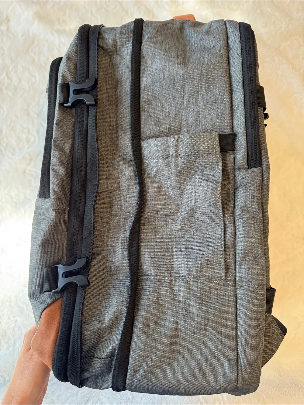 Bagsmart Falco 40L Expandable Carry On Travel Backpack Luggage Airline Approved